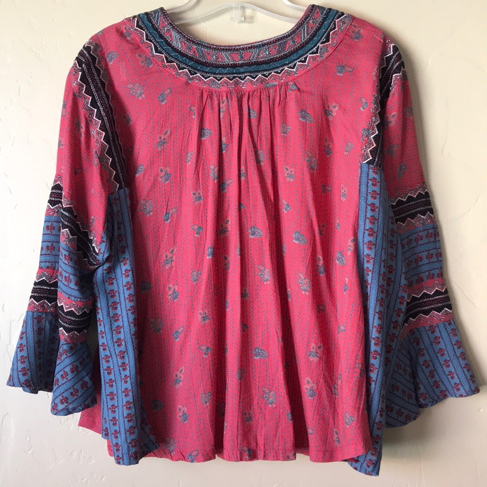 NWT Free People blouse in light cotton - Picture 5 of 5